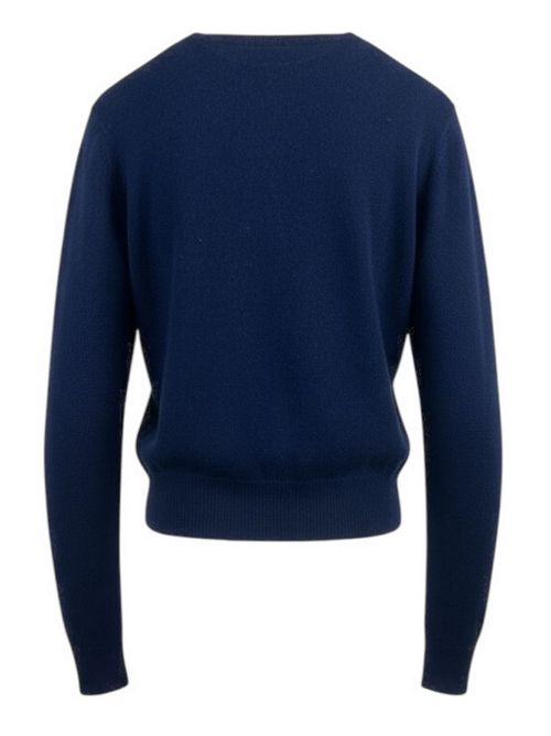 rebecchina donna in cachemire blu Solo casmir | CS103BLU